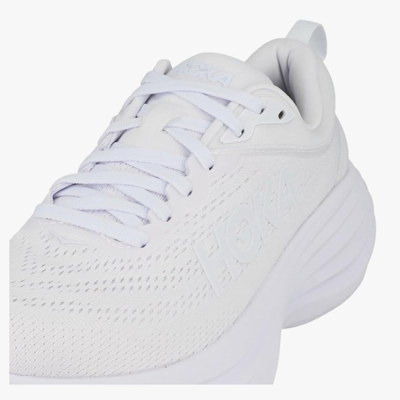 HOKA BONDI 8 WIDE Women Running Shoes in Turquoise Purple, Comes in Box as shown - Picture 9 of 11